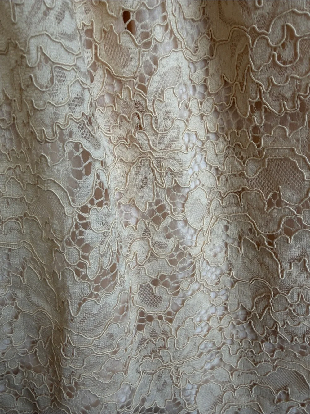 Theresa Pham Girls' Lace Party Dress in Cream size 6